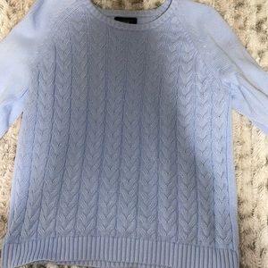Blue Lands End Sweater